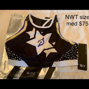 WITH brand Peloton Star bra